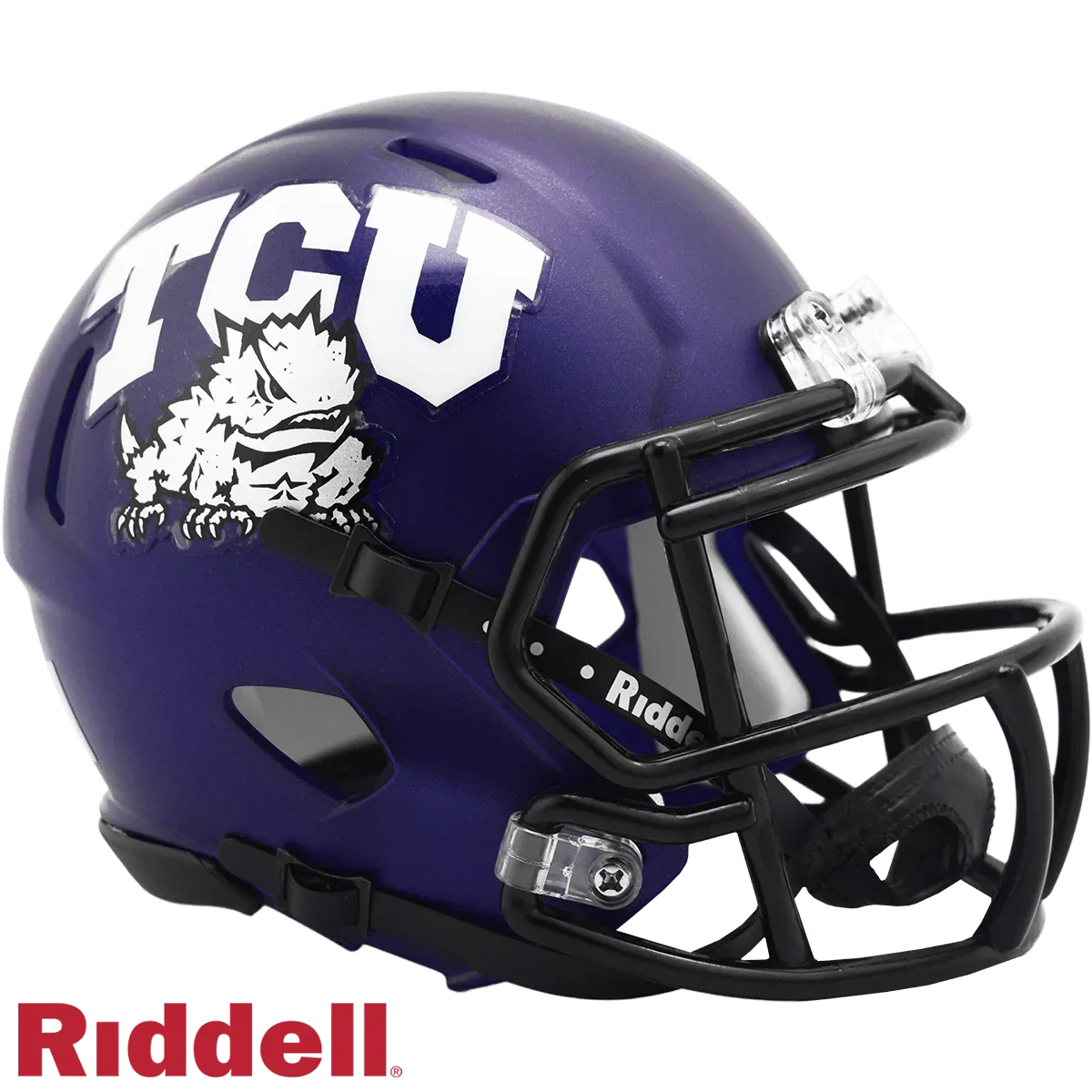 TCU Horned Frogs Helmet Riddell Mini Replica Satin Purple - ToylandEU™