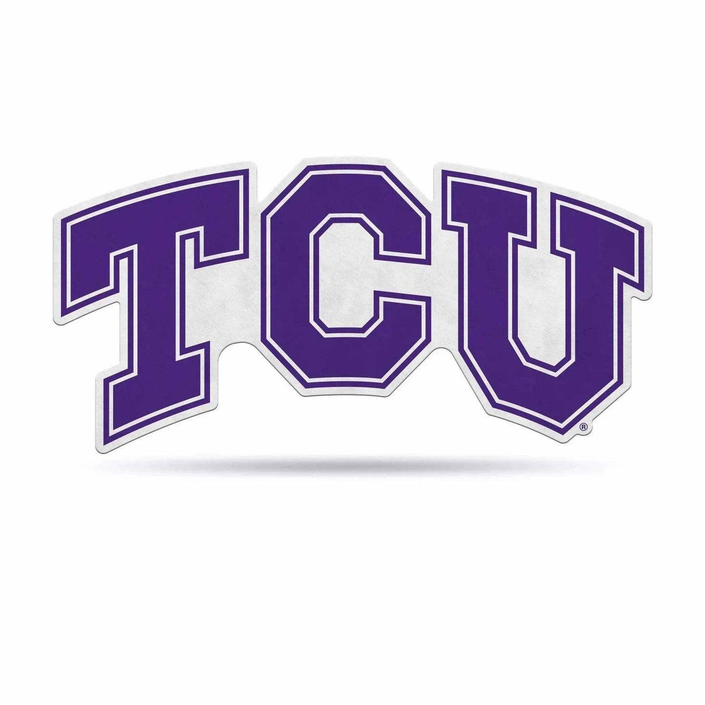 TCU Horned Frogs Pennant Felt Logo Shape Cut Design - ToylandEU™