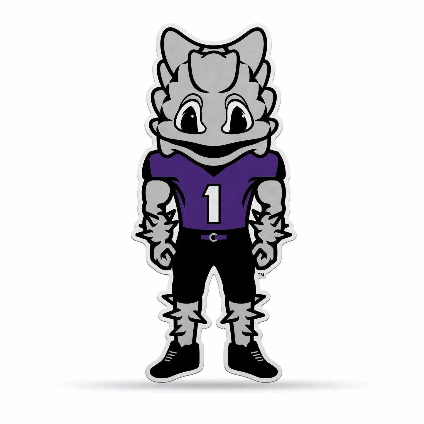 TCU Horned Frogs Pennant Shape Cut Mascot Design Felt - ToylandEU™