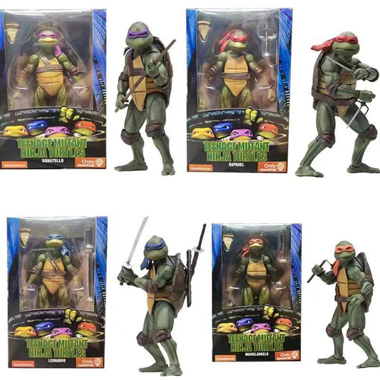TMNT Film Edition Action Figure - Classic Teenage Mutant Ninja Turtles Toy Int'l - ToylandEU