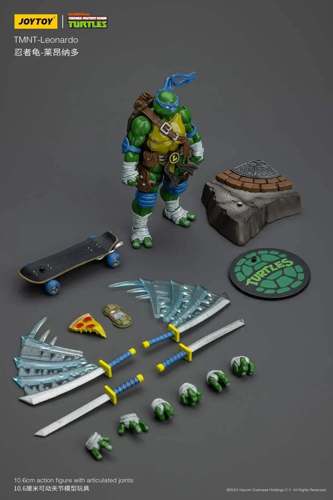 TMNT One Eighteen Action Figures Set With Box In Stock - ToylandEU
