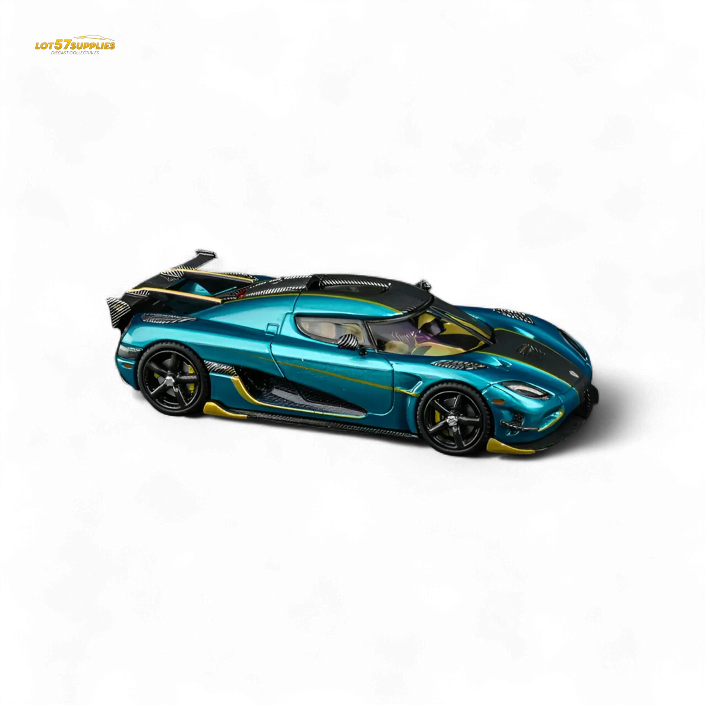 TPC Agera RS Peacock Blue 1:64 - ToylandEU