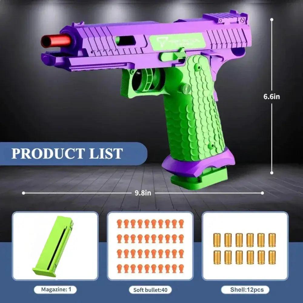 Tactical Toy Gun EVA Soft Bullets for Outdoor Battles - ToylandEU™