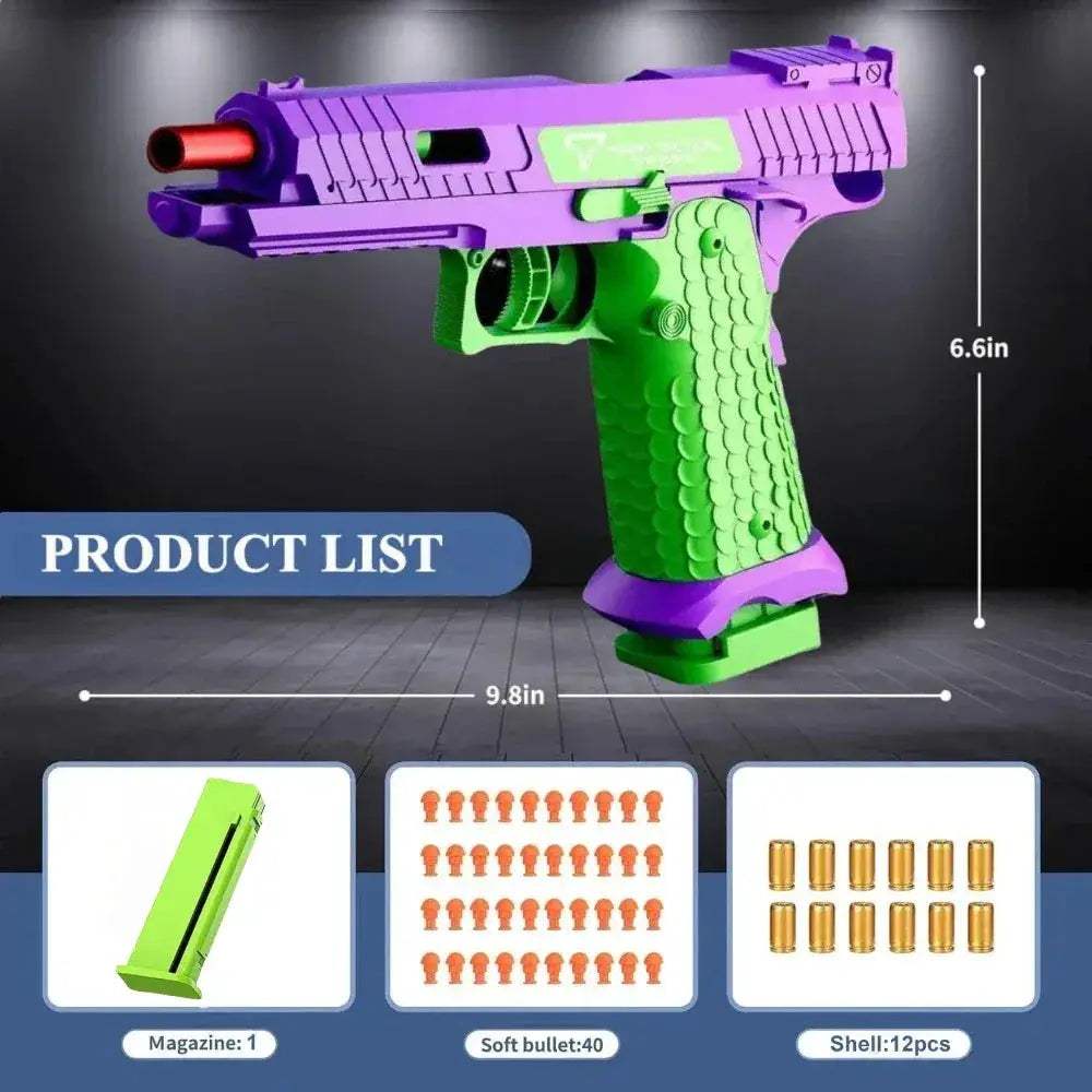 Tactical Toy Gun With EVA Soft Bullets For Outdoor Battles - ToylandEU