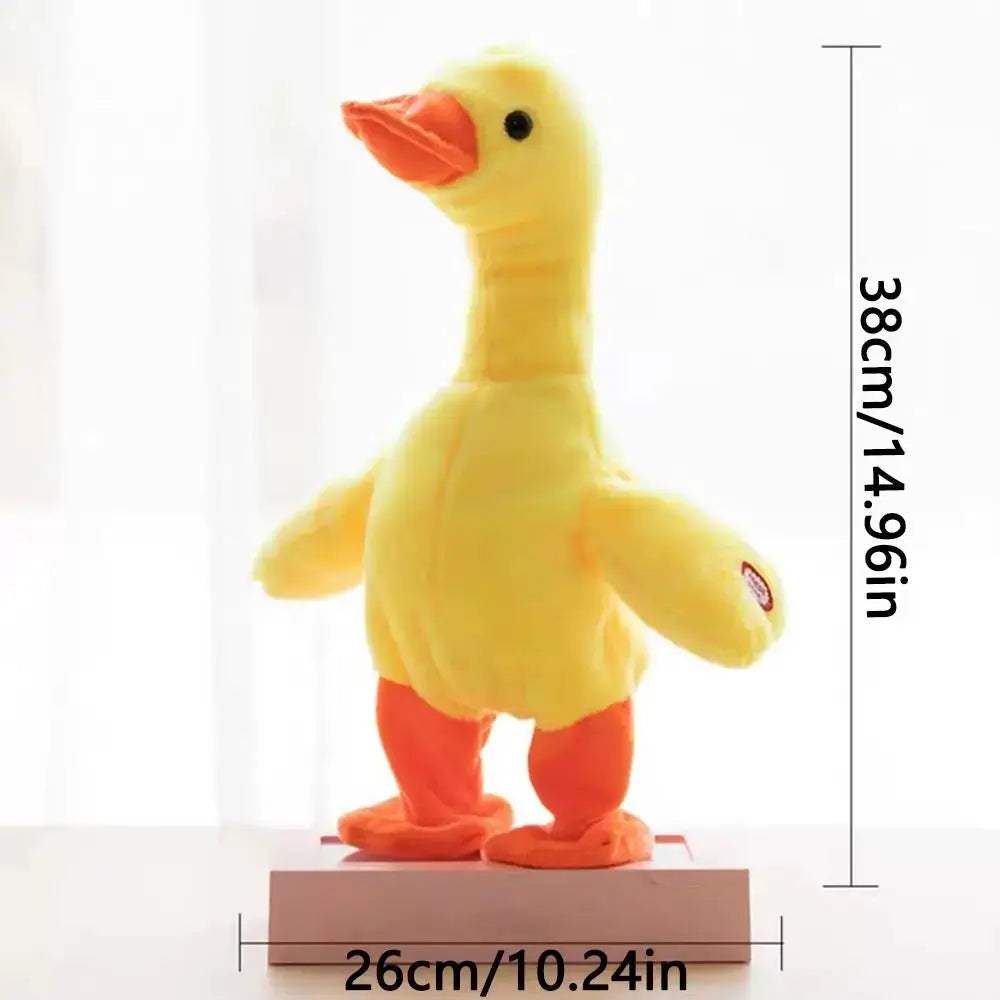 Talking Duck Plush Toy With Music Electric Walking - ToylandEU