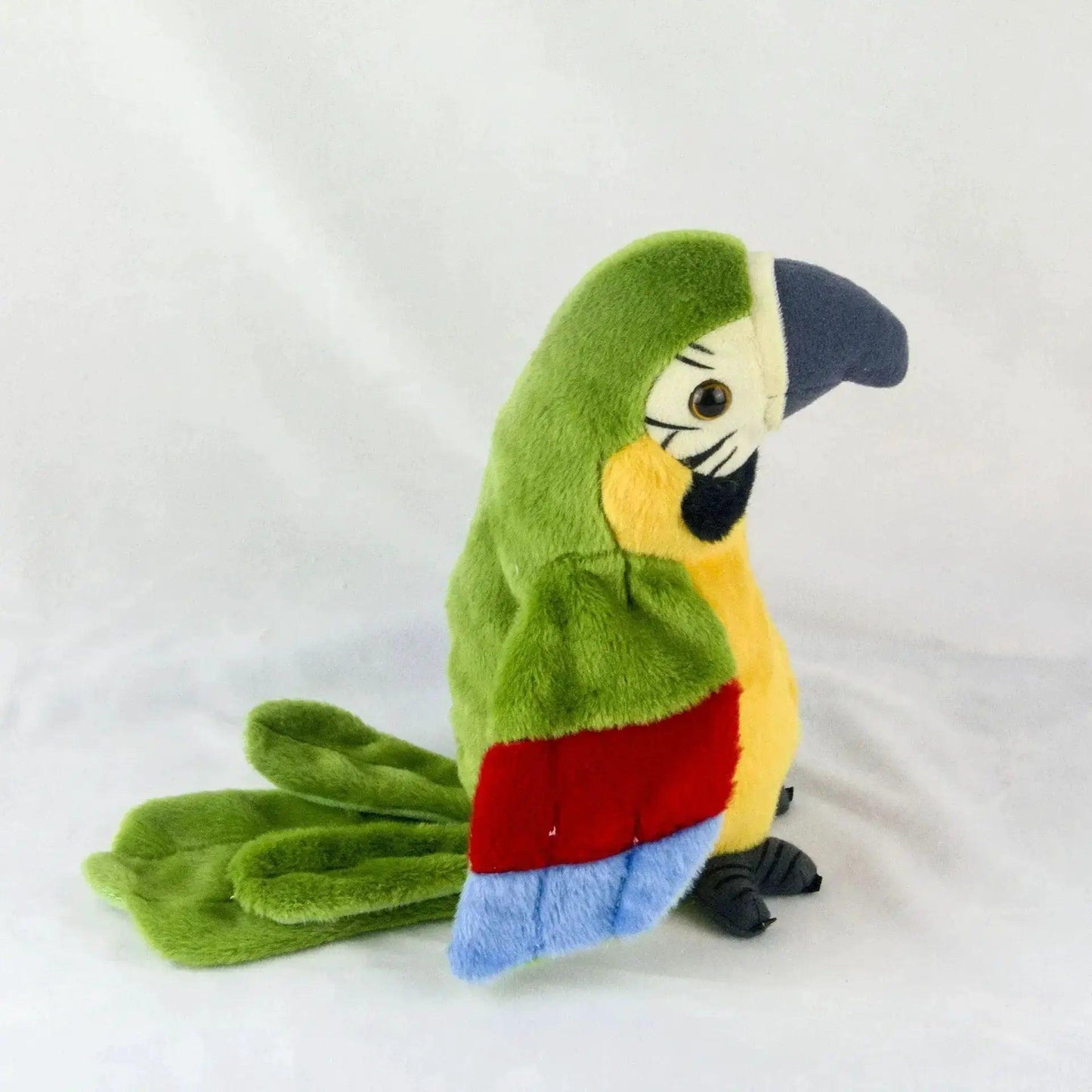 Talking Macaw Parrot Plush Toy With Voice Recording Pro - ToylandEU™