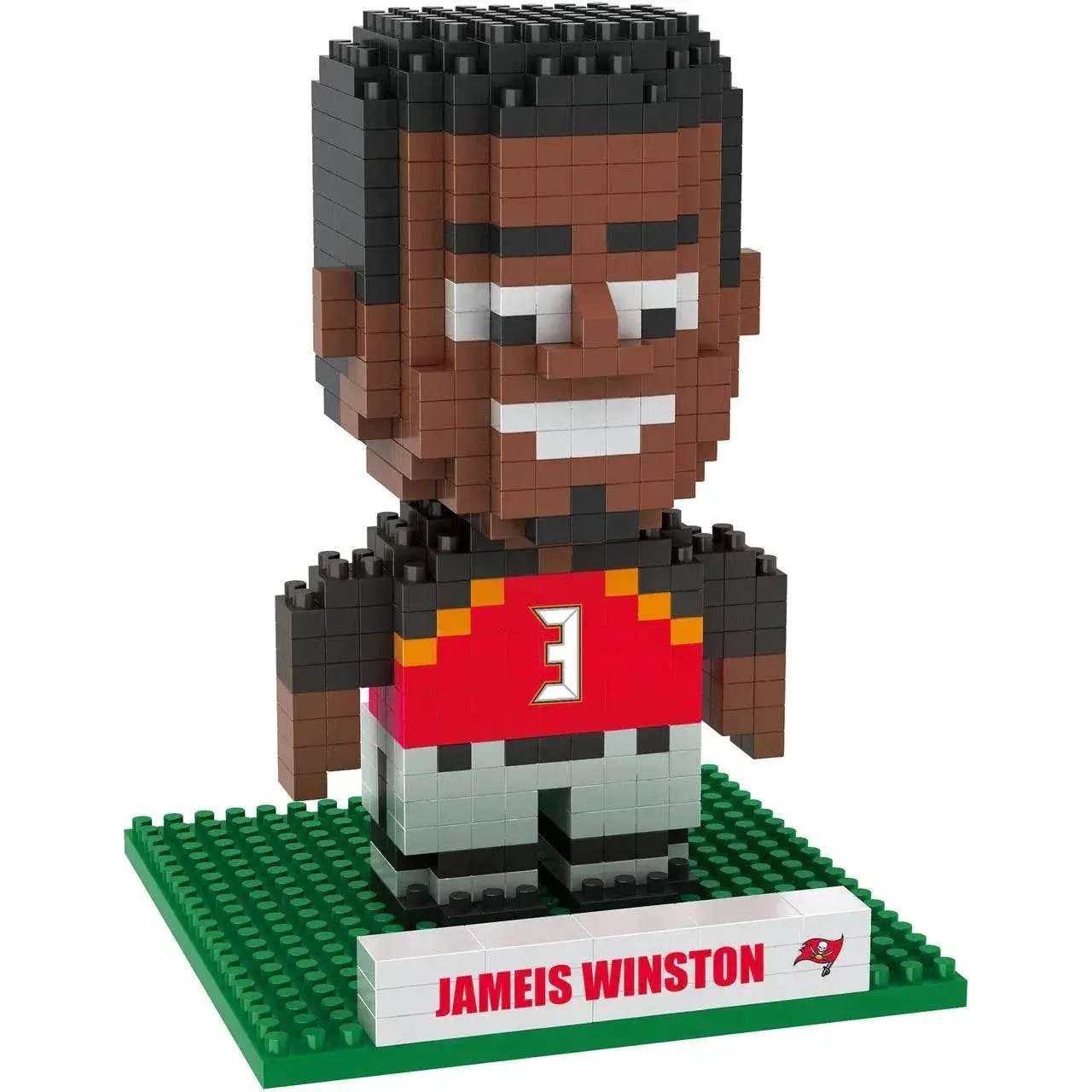 Tampa Bay Buccaneers 3D BRXLZ Puzzle Jameis Winston Design - ToylandEU™