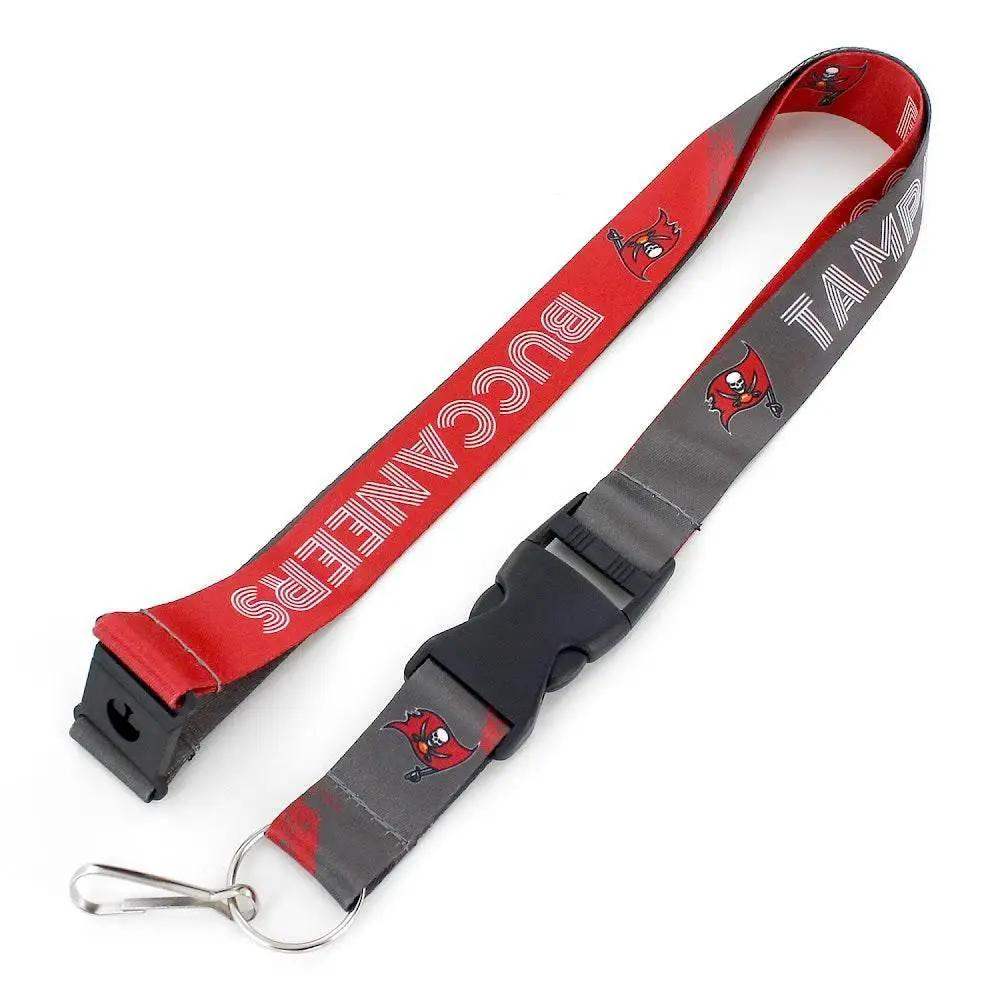 Tampa Bay Buccaneers Lanyard Crossfade Design Double Sided - ToylandEU