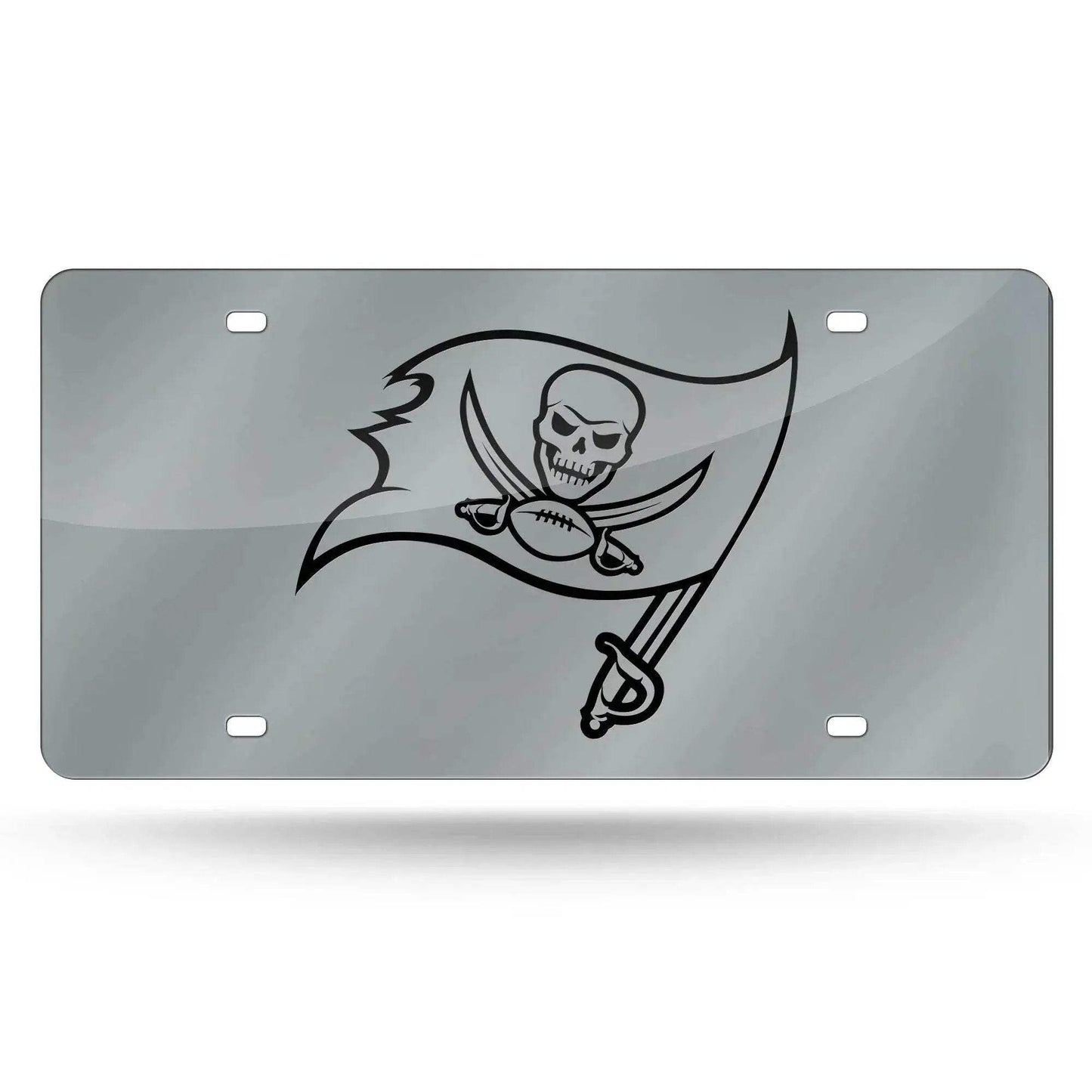 Tampa Bay Buccaneers License Plate Laser Cut Silver - ToylandEU™