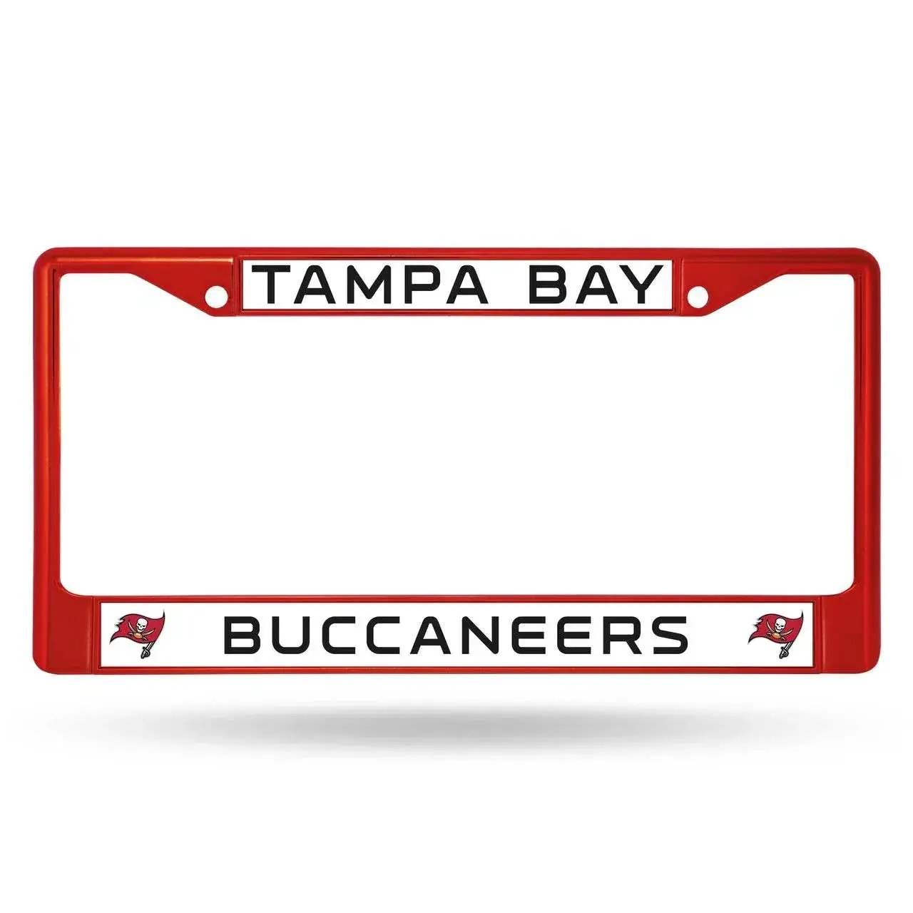 Tampa Bay Buccaneers Licensed Metal Plate Frame Red - ToylandEU™