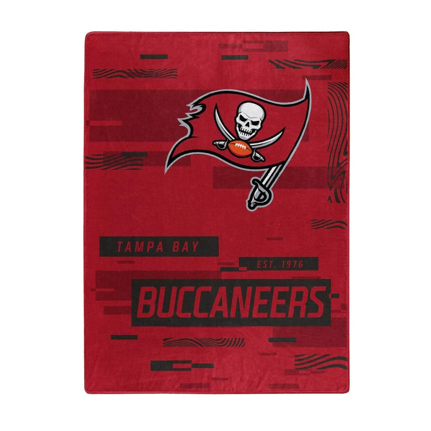 Tampa Bay Buccaneers Raschel Throw Blanket 60x80 Digitized - ToylandEU™