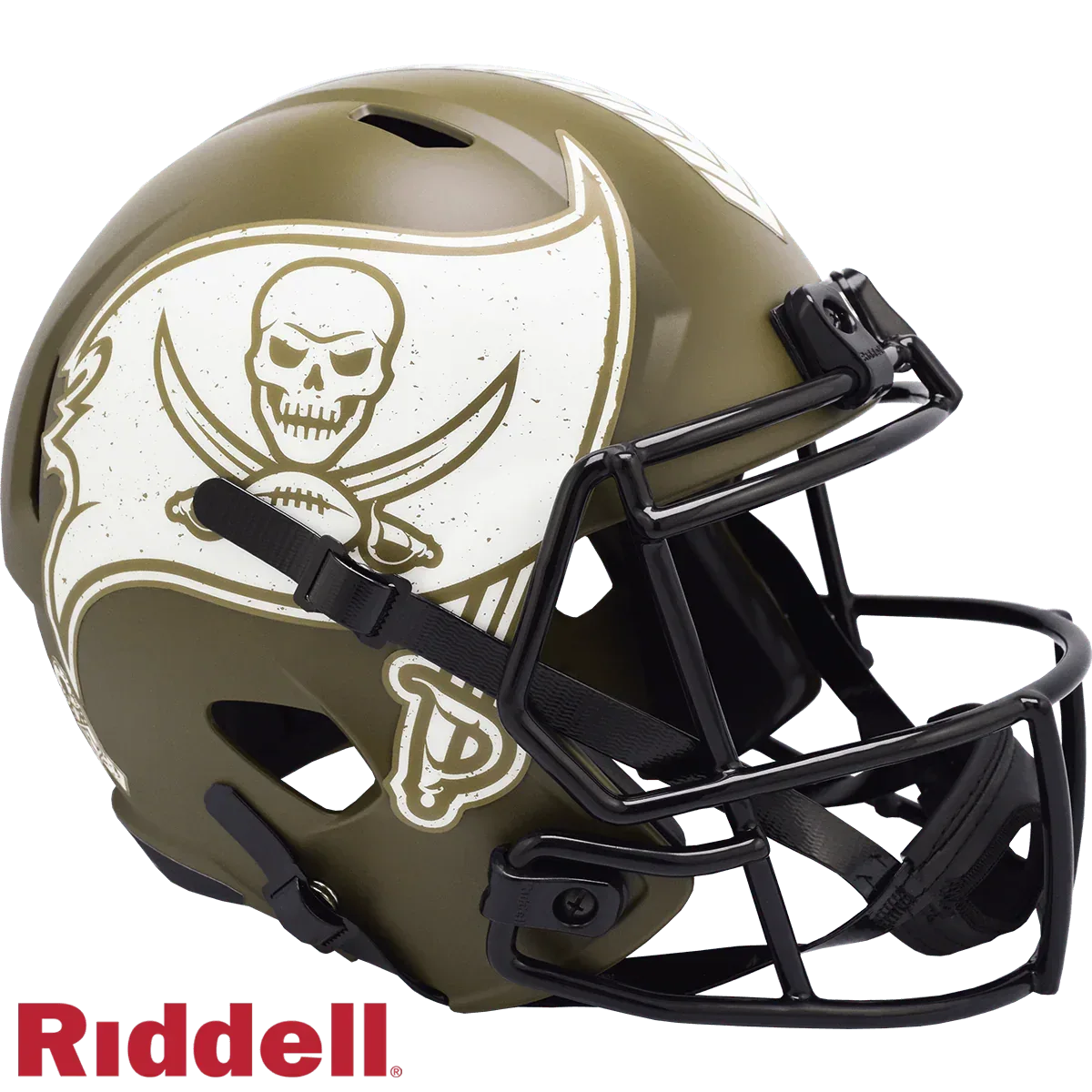 Tampa Bay Buccaneers Salute To Service Riddell Helmet - ToylandEU™