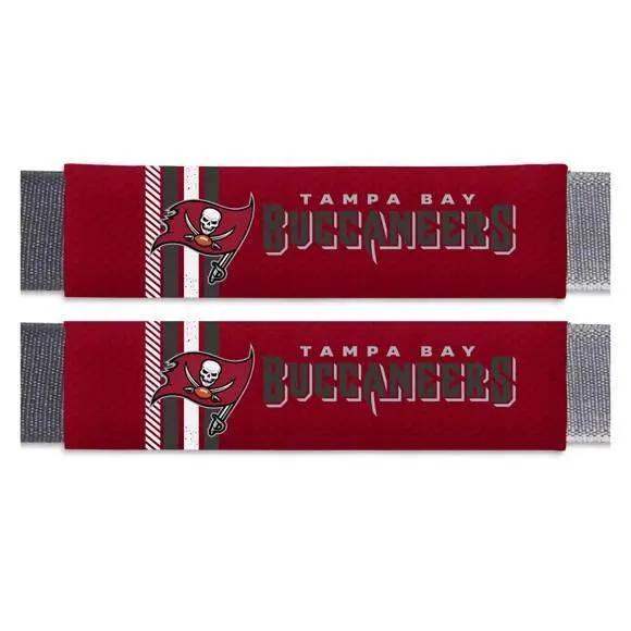 Tampa Bay Buccaneers Two Piece Seat Belt Pad Set Team Color - ToylandEU™