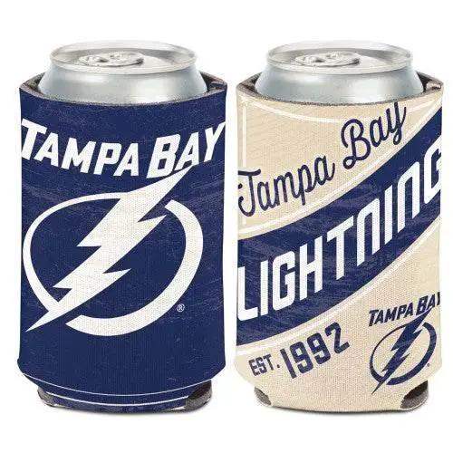 Tampa Bay Lightning Can Cooler Vintage Design 12 Oz Foam - ToylandEU
