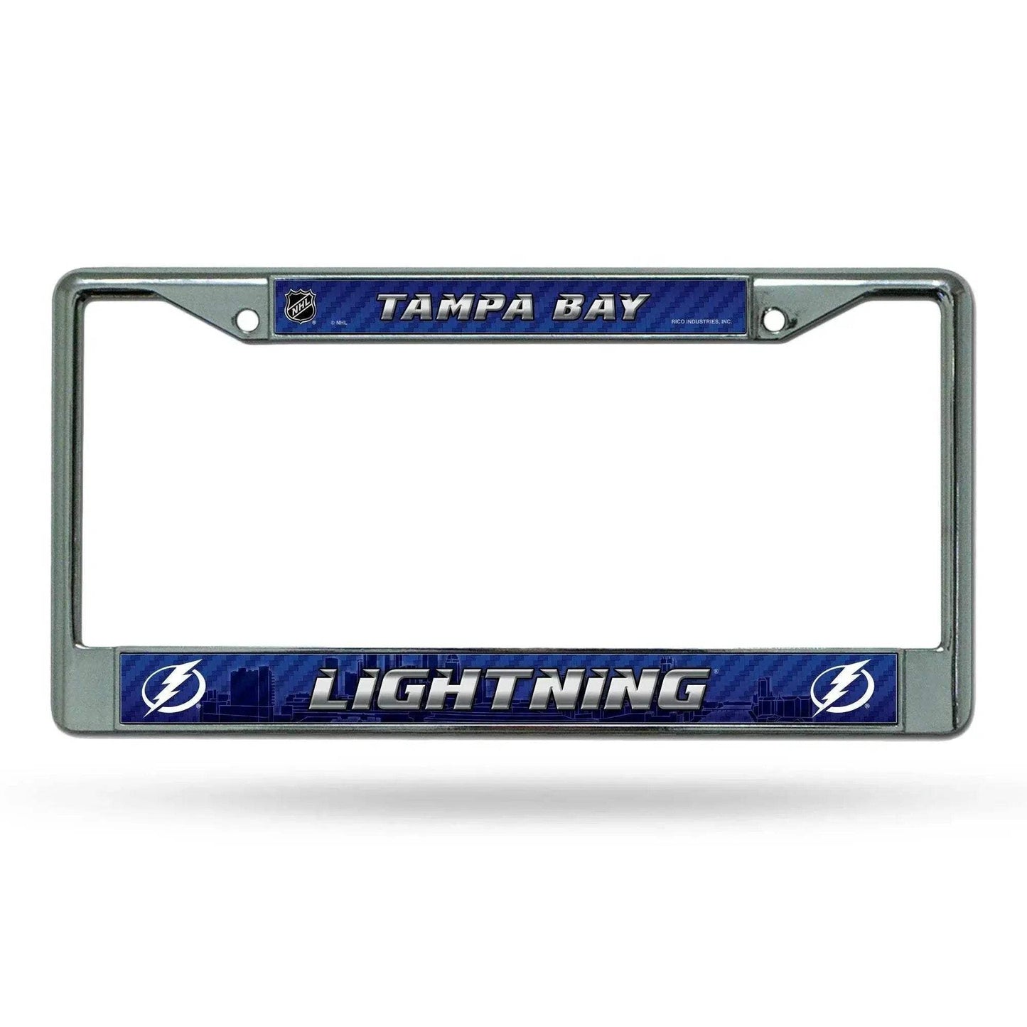 Tampa Bay Lightning Chrome License Plate Frame Printed - ToylandEU™