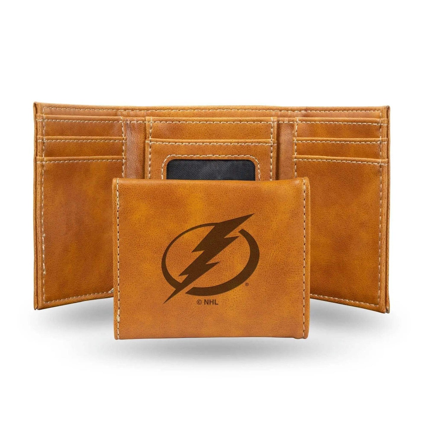Tampa Bay Lightning Trifold Wallet Laser Engraved Gift - ToylandEU