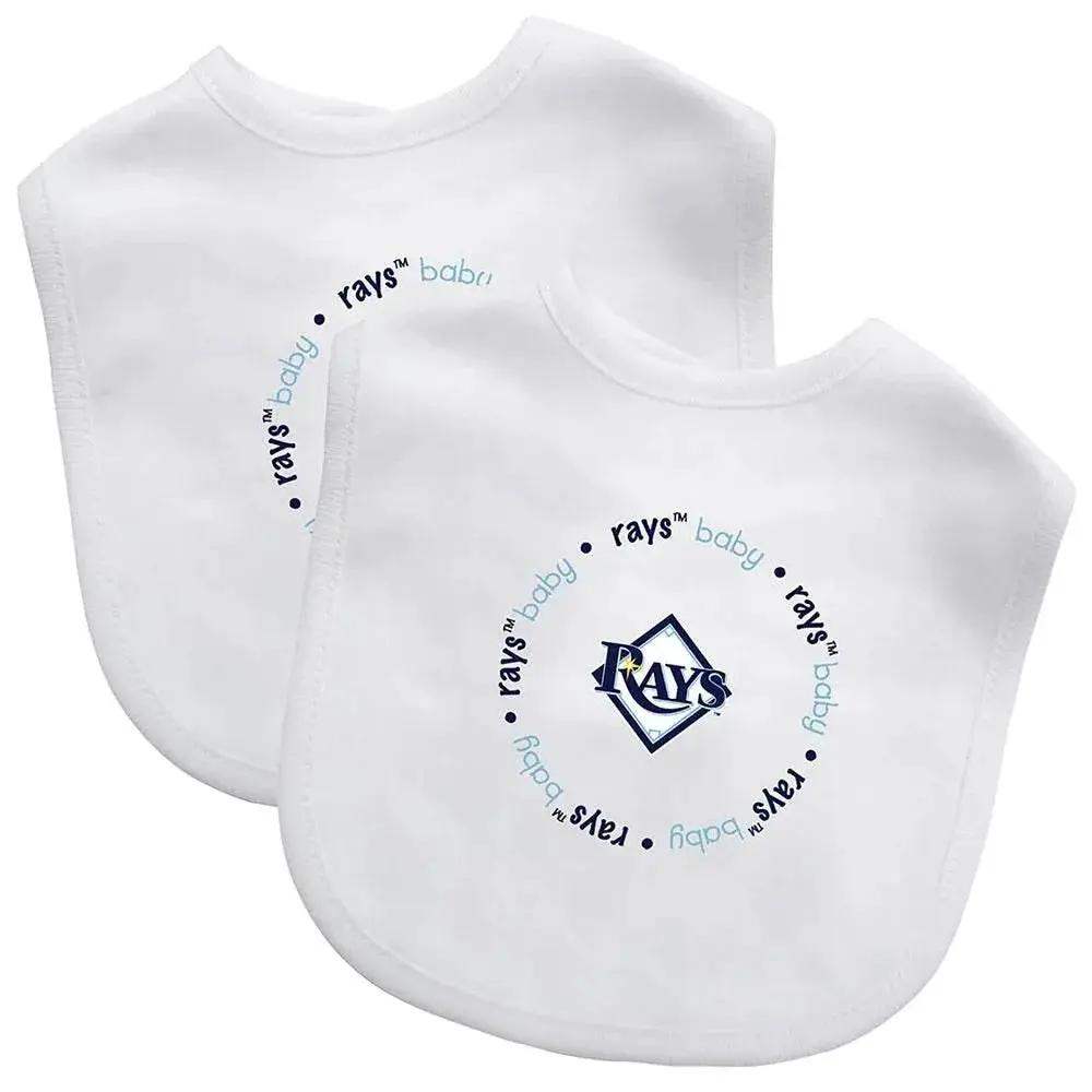 Tampa Bay Rays Official Baby Bibs 2 Pack Cotton Front - ToylandEU™