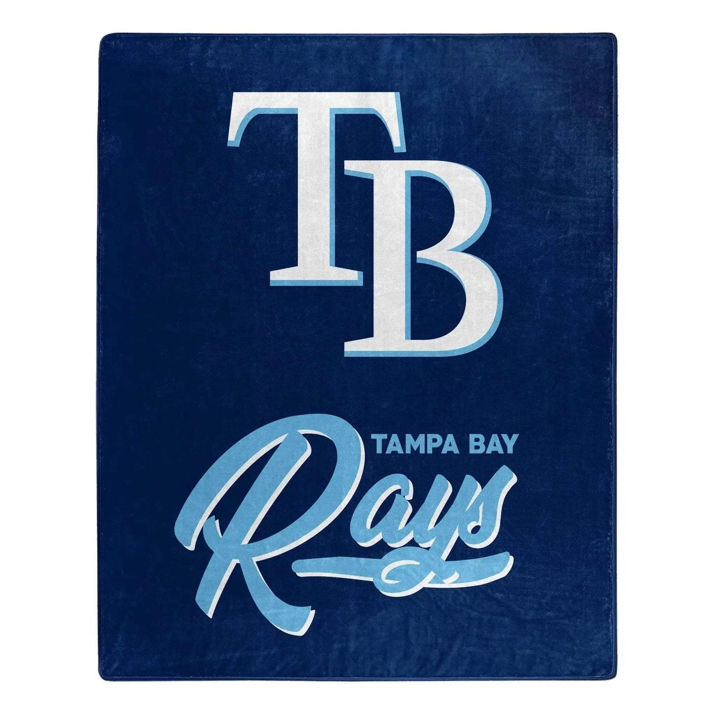 Tampa Bay Rays Raschel Blanket 50x60 Signature Design - ToylandEU™