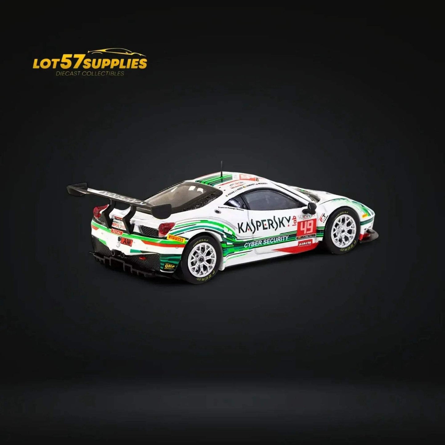 Tarmac Works Ferrari 458 Italia GT3 24 Hours of Spa 2016 #49 1:64 - ToylandEU