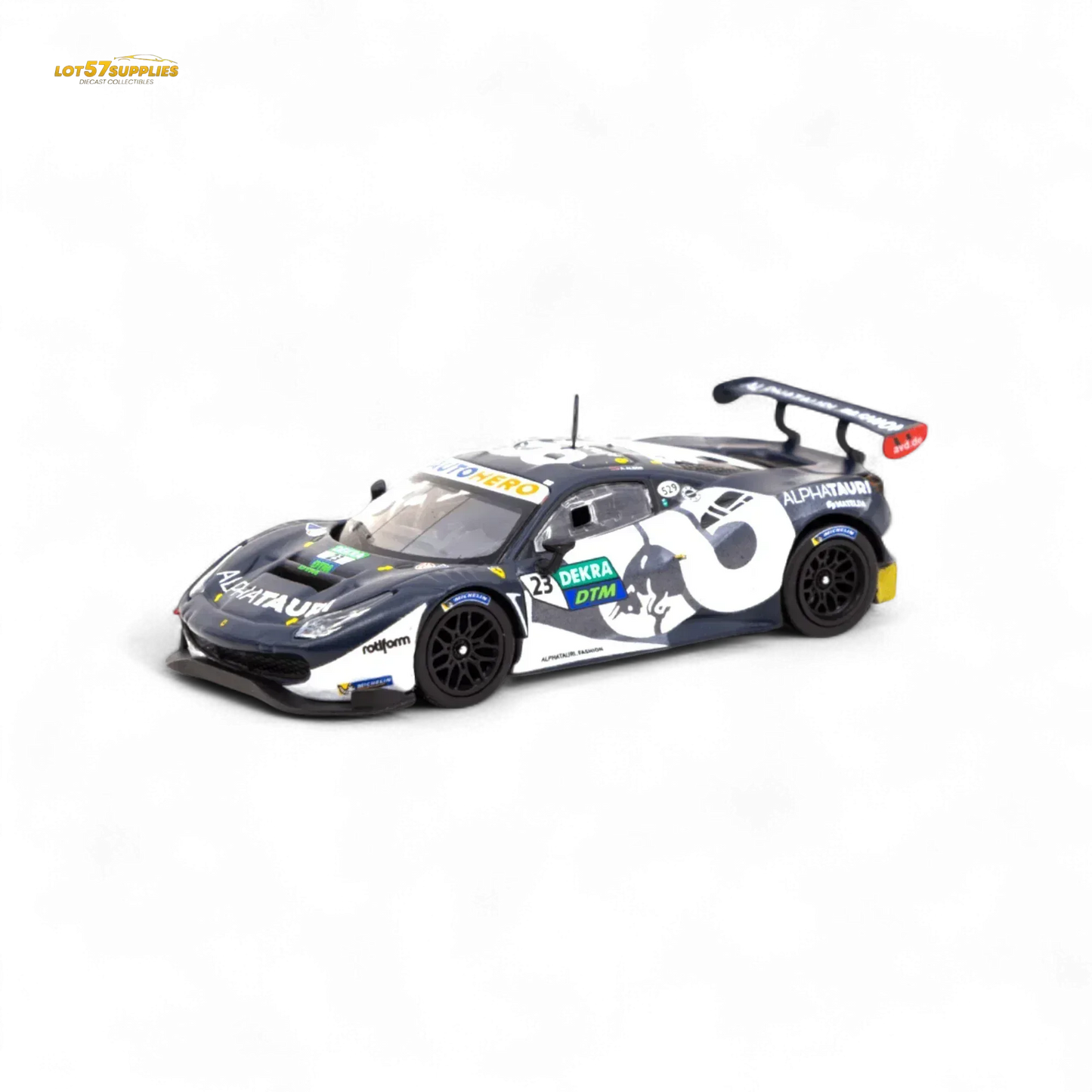 Tarmac Works Hobby64 Ferrari 488 GT3 DTM 2021 Alex Albon 1:64 - ToylandEU