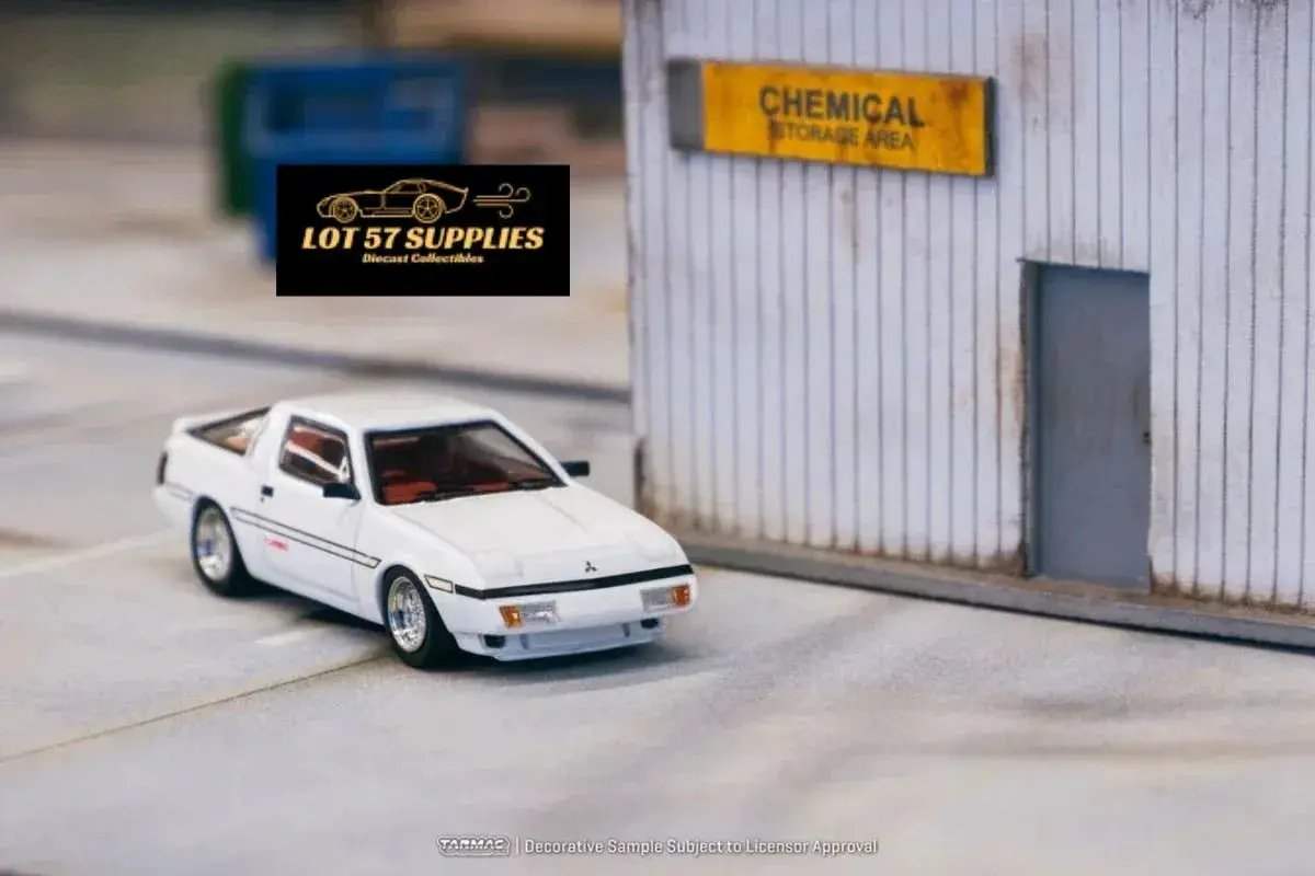 Tarmac Works Road64 Mitsubishi Starion White T645-055-WHT 1:64 - ToylandEU