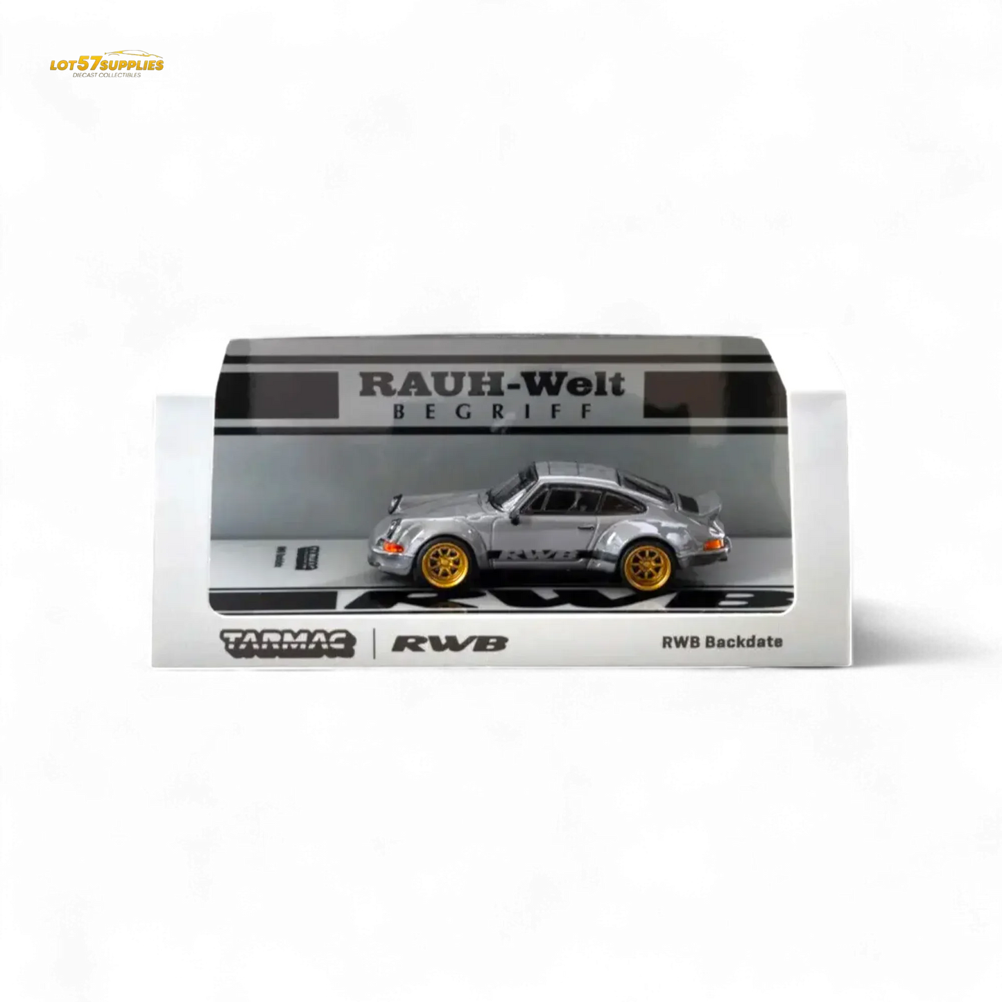 Tarmac Works Porsche RWB Backdate Grey T64-046-GY 1:64 - ToylandEU