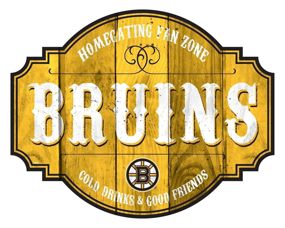 Boston Bruins Wood Sign 12 Inch Homegating Tavern Display - ToylandEU™