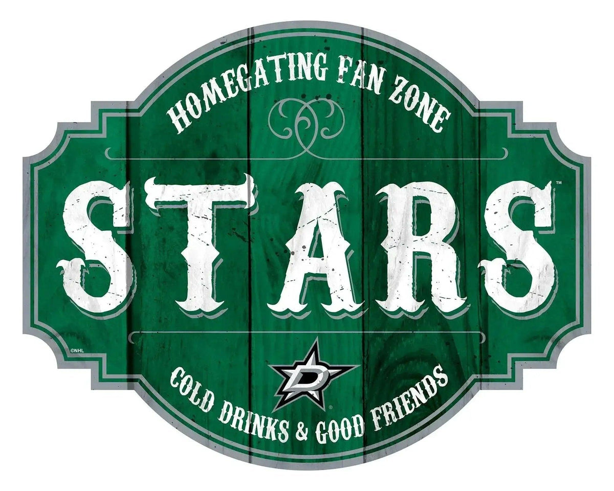 Dallas Stars Wood Sign 12 Inch Homegating Tavern Decor - ToylandEU™