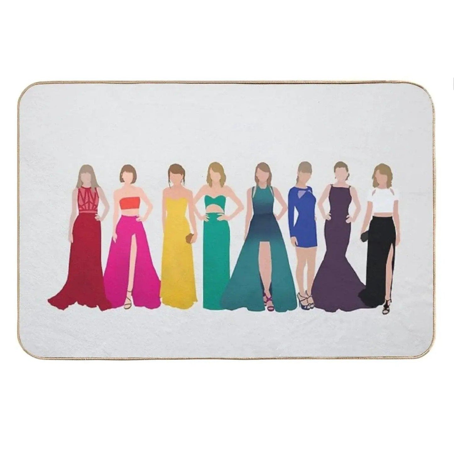 Taylor Swift Carpet Looks Bath Mat Dirt Trapping Power - ToylandEU™