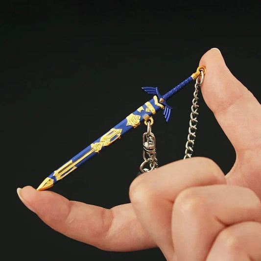 Tears of The Kingdom Figure Link Master Sword Keychain 9cm - ToylandEU