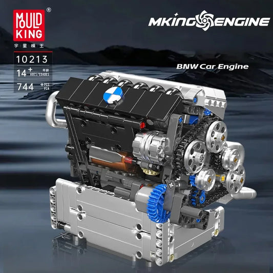 Tech Car Engine Building Set For STEM Learning And Engineering - ToylandEU