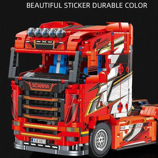 Technic JJ9070 MOC Building Block Bricks Model Toy Sca Tractor Truck 1708pcs - ToylandEU