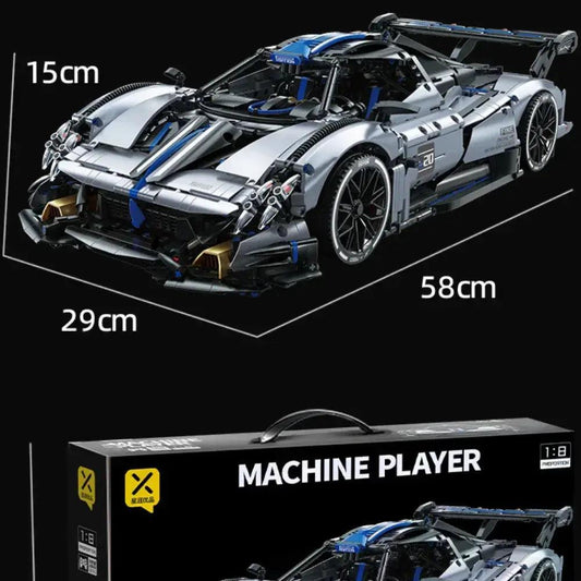 Technic Racing Car Building Blocks Set 1:8 Scale Elite - ToylandEU™