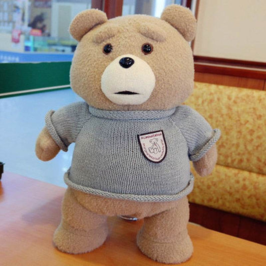 Ted 2 Plush Toy with Apron - 45cm Stuffed Companion for Kids Aged 7+ - ToylandEU