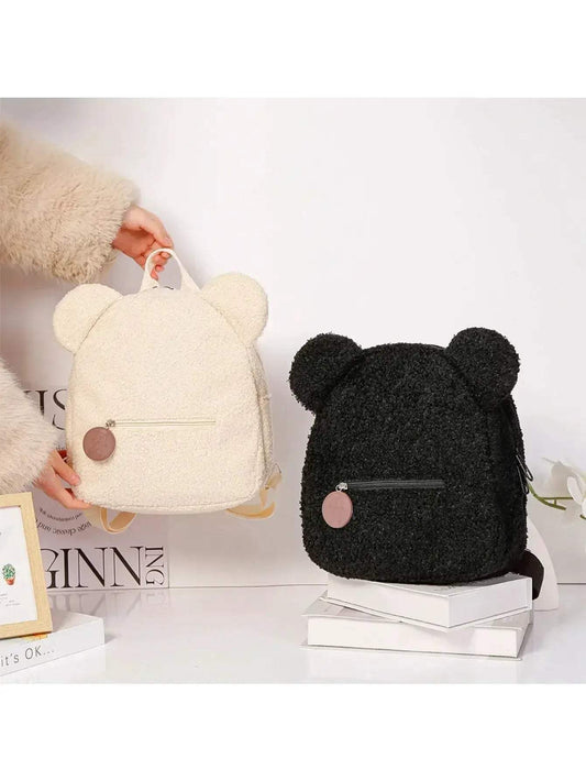 Teddy Bear Kids Backpack Cartoon Design Ear Details - ToylandEU™