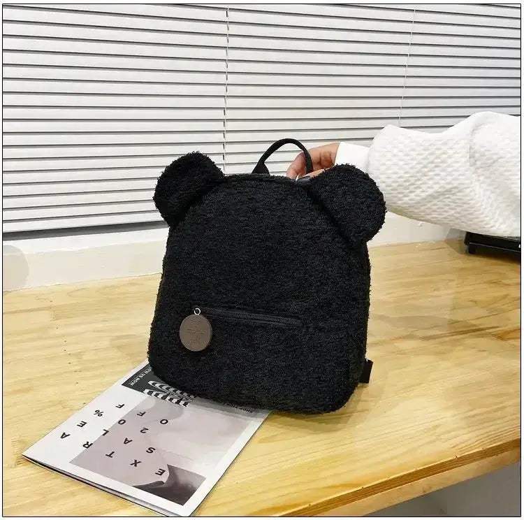 Teddy Bear Kids Backpack Cartoon Design Ear Details - ToylandEU™