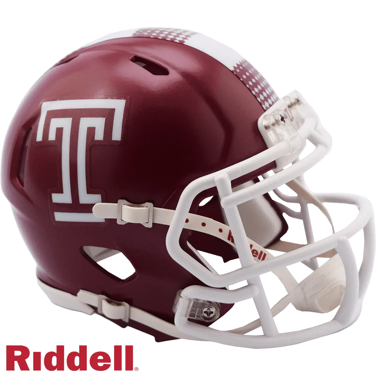 Temple Owls Mini Speed Style Riddell Replica Helmet - ToylandEU™