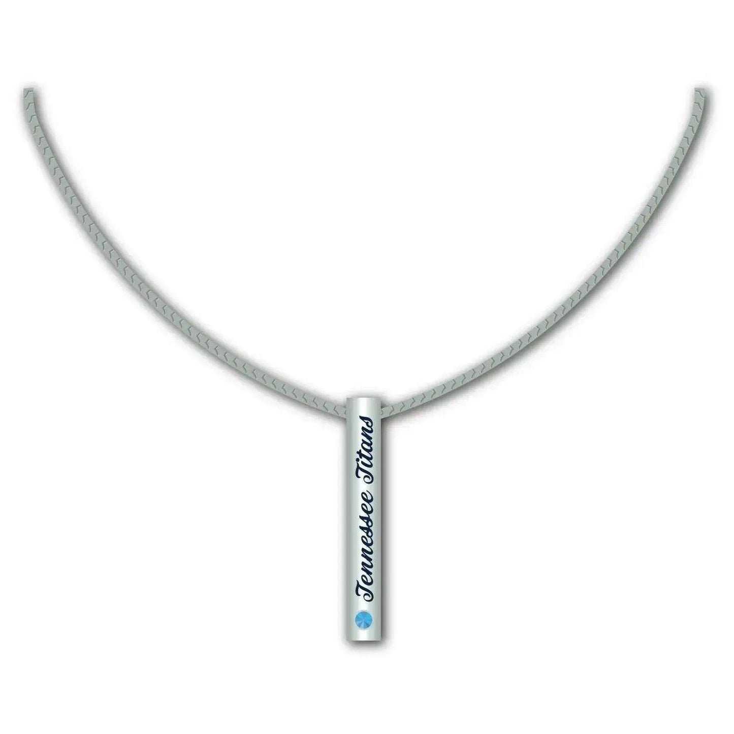 Tennessee Titans Necklace Silver Bar Pendant For Fans Gift - ToylandEU™
