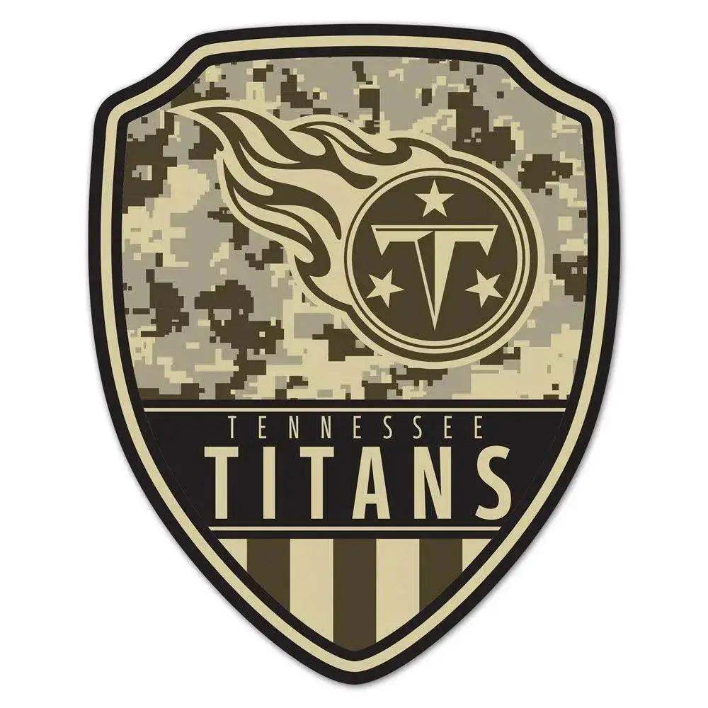 Tennessee Titans Wood Sign 11x14 Shield Shape Indoor Decor - ToylandEU™