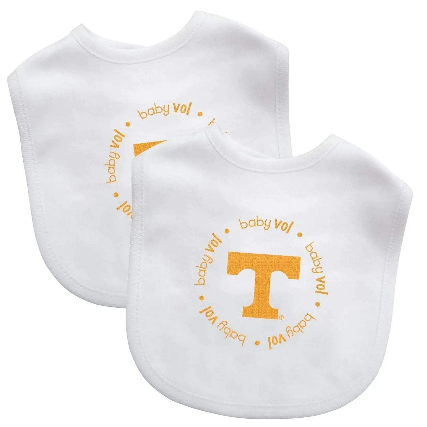 Tennessee Volunteers Baby Bibs 2 Pack Embroidered Logo - ToylandEU™
