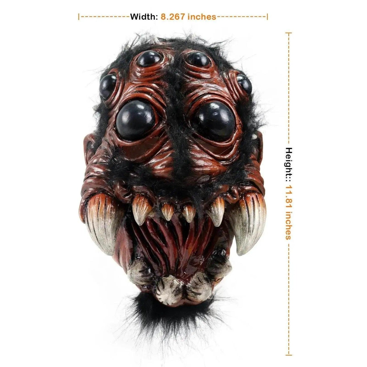 Terrifying 3D Spider Mask Full Head Mask Toyland EU - ToylandEU™