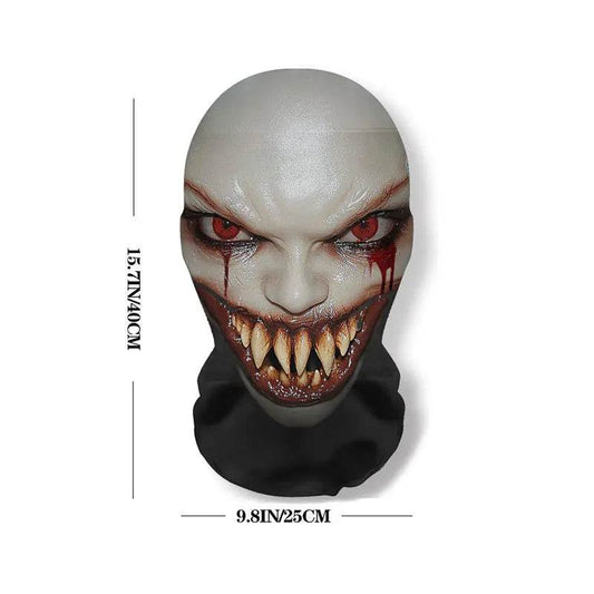 Terrifying Mask 3D Ghost Face Elastic Mesh Adult Cosplay - ToylandEU