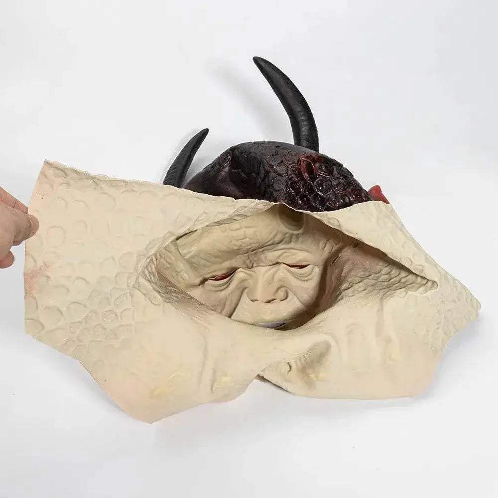 Terrifying Horned Demon Mask 53 To 62 Cm Toyland EU - ToylandEU™