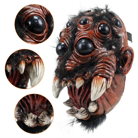 Terrifying Spider Latex Mask Full Head Halloween Cosplay - ToylandEU