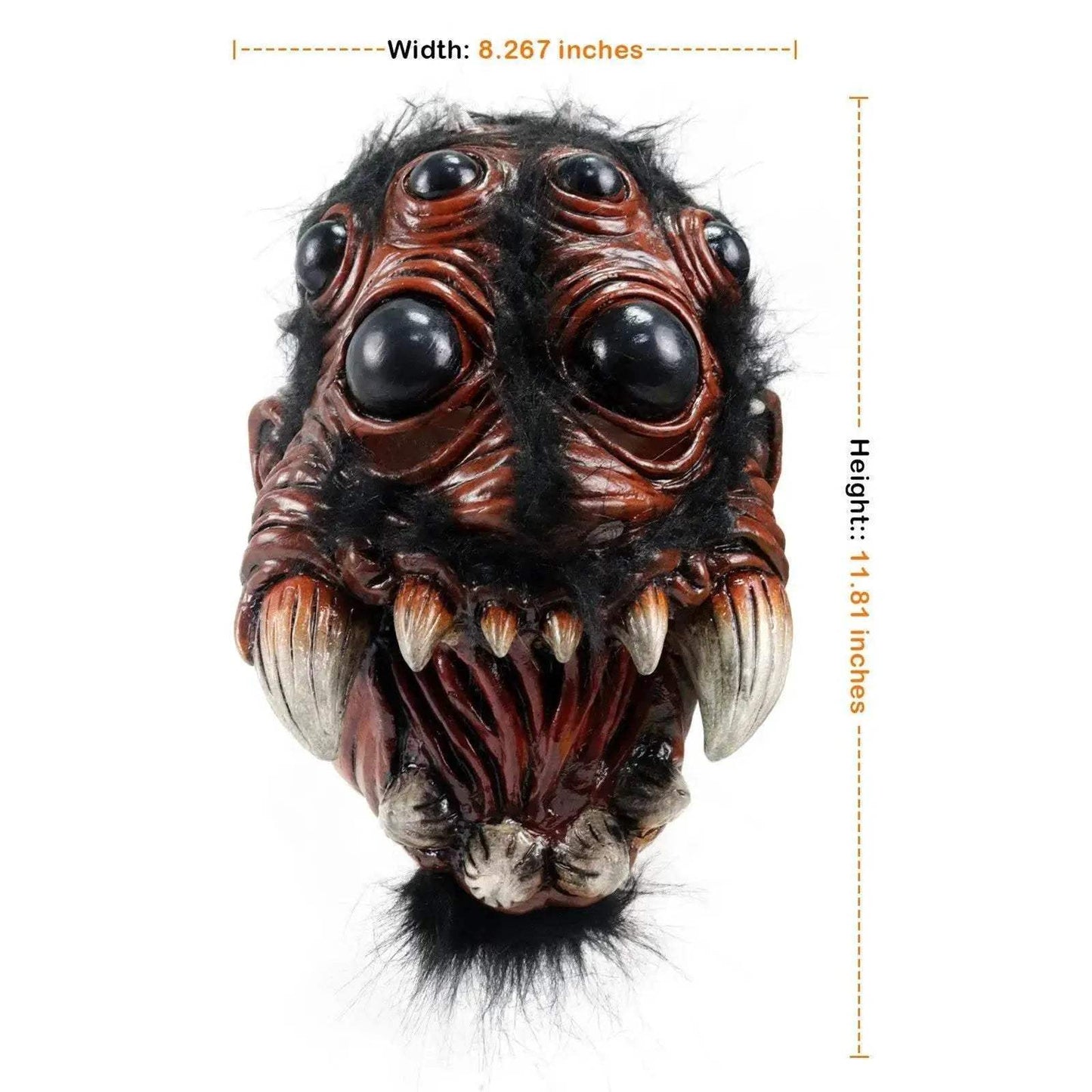 Terrifying 3D Spider Mask Full Head Mask Toyland EU - ToylandEU™