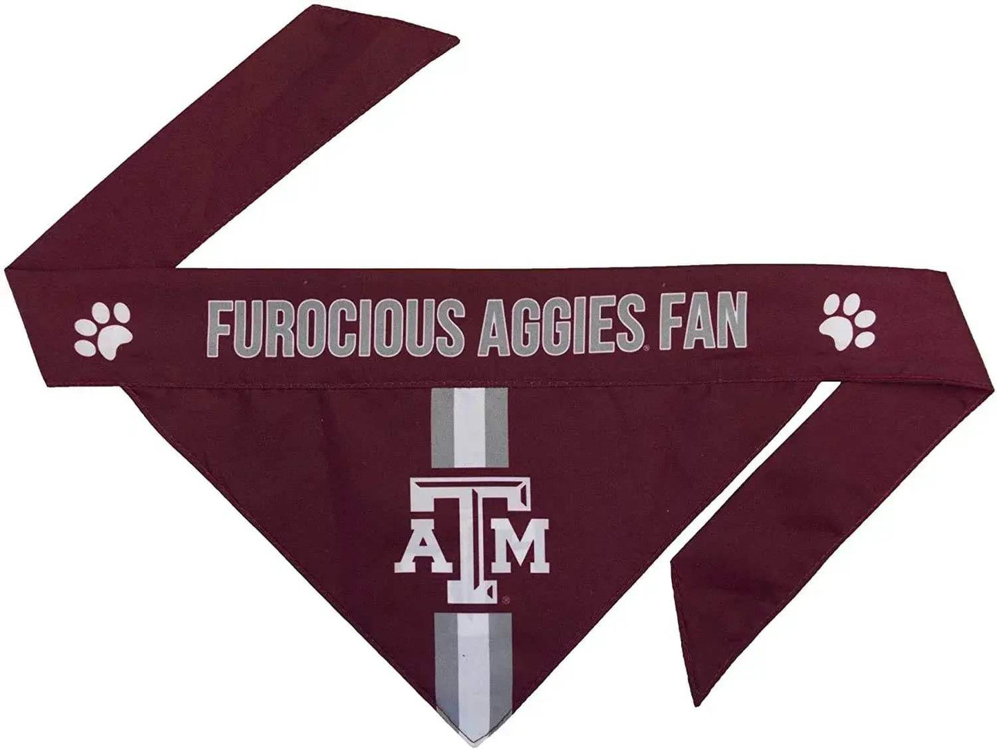 Texas A M Aggies Pet Bandanna Size S Reversible Team Logo - ToylandEU™