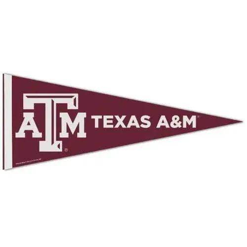 Texas A M Aggies Premium Soft Felt Pennant 12x30 Wincraft - ToylandEU™