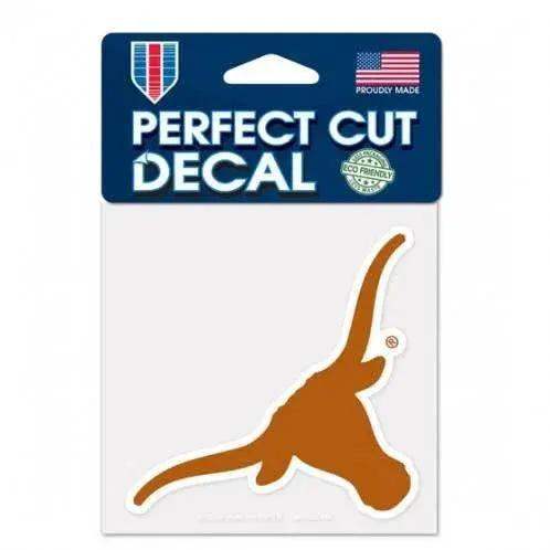 Texas Longhorns Decal 4x4 Perfect Cut Color Outdoor Vinyl - ToylandEU™