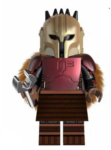 Mandalorian Figure Armorer Collectible Figure In ABS Plastic For Star Wars Fans - ToylandEU