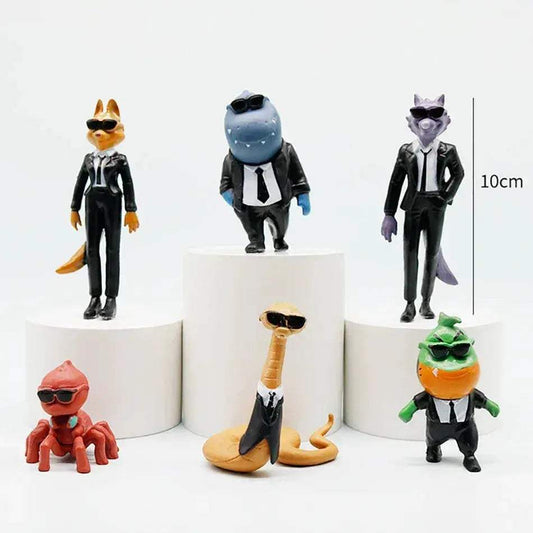The Bad Guys Action Figures PVC Desk Decor In Stock - ToylandEU™